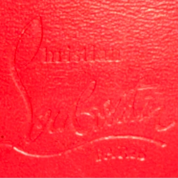 Christian Louboutin Signature Red Wallet - Picture 11 of 11